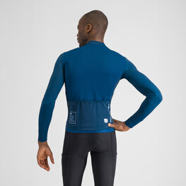 SPORTFUL Cycling winter long sleeve jersey - SRK THERMAL - blue