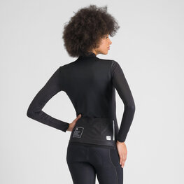 SPORTFUL Cycling winter long sleeve jersey - SRK THERMAL - black