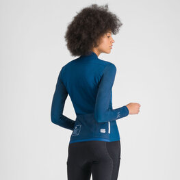 SPORTFUL Cycling winter long sleeve jersey - SRK THERMAL - blue