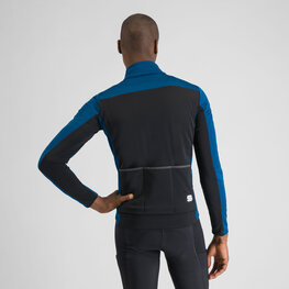 SPORTFUL Cycling thermal jacket - GIARA SOFTSHELL - blue
