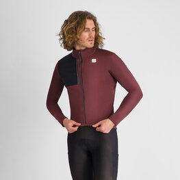 SPORTFUL Cycling thermal jacket - GIARA SOFTSHELL - bordeaux