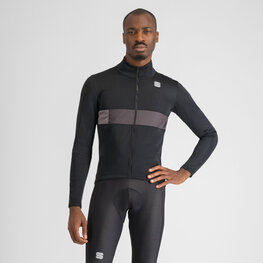 SPORTFUL Cycling thermal jacket - NEO SOFTSHELL - black