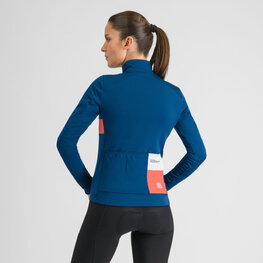 SPORTFUL Cycling thermal jacket - NEO SOFTSHELL W - blue