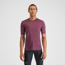 SPORTFUL Cycling short sleeve t-shirt - SUPERGIARA - bordeaux