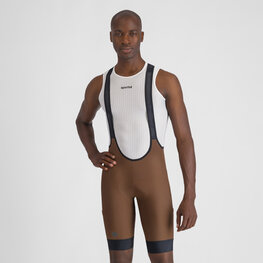 SPORTFUL Cycling bib shorts - GIARA 2 - brown