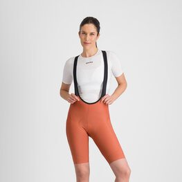 SPORTFUL Cycling bib shorts - PULSE - orange