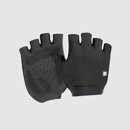 SPORTFUL Cycling fingerless gloves - PADDED - black