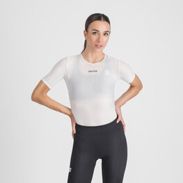 SPORTFUL Cycling short sleeve t-shirt - PRO BASELAYER W - white