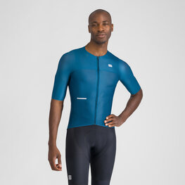 SPORTFUL Cycling short sleeve jersey - LIGHT - blue