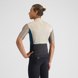 SPORTFUL Cycling short sleeve jersey - SUPERGIARA LOGO - grey