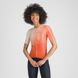 SPORTFUL Cycling short sleeve jersey - LIGHT W - pink