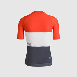 SPORTFUL Cycling short sleeve jersey - SUPERNOVA HERITAGE W - blue/white/red