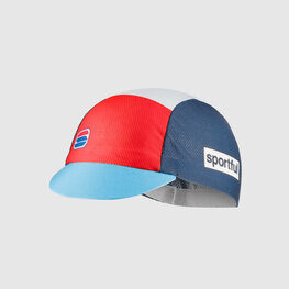 SPORTFUL Cycling hat - HERITAGE - blue/red/grey