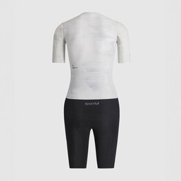 SPORTFUL Cycling skinsuit - FAST NOT FUN W - white/black