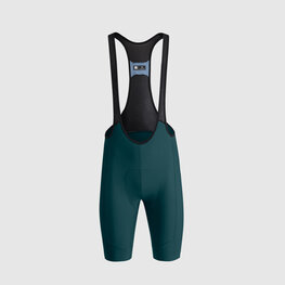 SPORTFUL Cycling bib shorts - COLORFUL PULSE - light green