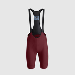SPORTFUL Cycling bib shorts - COLORFUL PULSE - red