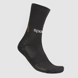 SPORTFUL Cyclingclassic socks - RIDE DOLOMITES - black/yellow