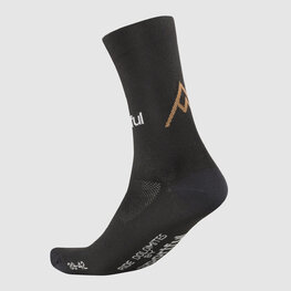 SPORTFUL Cyclingclassic socks - RIDE DOLOMITES - black/yellow