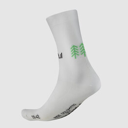 SPORTFUL Cyclingclassic socks - RIDE DOLOMITES - white/green