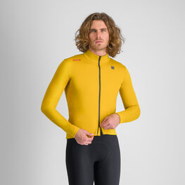 SPORTFUL Cycling thermal jacket - FIANDRE 2 - yellow