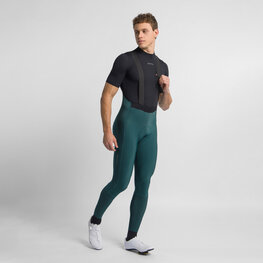 SPORTFUL Cycling long bib trousers - SUPERNOVA - green