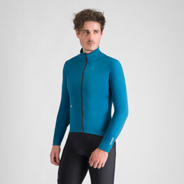 SPORTFUL Cycling thermal jacket - CLASSIC - blue