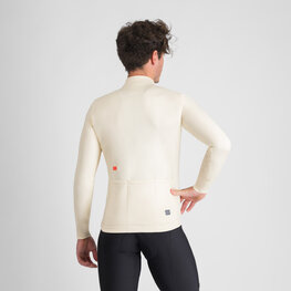 SPORTFUL Cycling winter long sleeve jersey - CLASSIC THERMAL - ivory