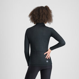 SPORTFUL Cycling winter long sleeve jersey - SUPERGIARA WOOL - black