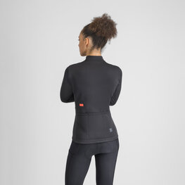 SPORTFUL Cycling winter long sleeve jersey - CLASSIC THERMAL - black