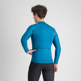 SPORTFUL Cycling winter long sleeve jersey - SUPERNOVA THERMAL - blue
