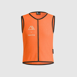 SPORTFUL Cycling gilet - ALPHA - orange