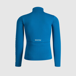 SPORTFUL Cycling winter long sleeve jersey - POWER - blue