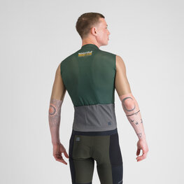 SPORTFUL Cycling short sleeve jersey - SUPERGIARA 2 - green/gold