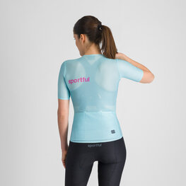 SPORTFUL Cycling short sleeve jersey - LIGHT 2 - light blue
