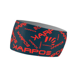 KARPOS Cycling headband - PELMO - black/red