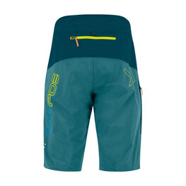 KARPOS Cycling shorts without bib - RAPID BAGGY - blue/green