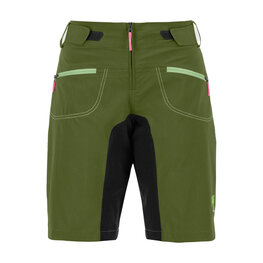 KARPOS Cycling shorts without bib - BALLISTIC EVO - green