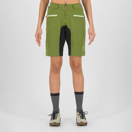 KARPOS Cycling shorts without bib - BALLISTIC EVO - green