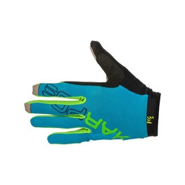 KARPOS Cycling long-finger gloves - RAPID - turquoise