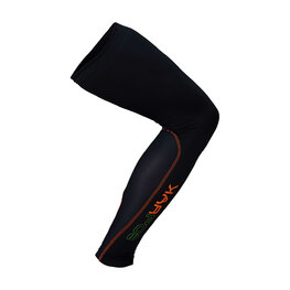KARPOS Cycling leg warmers - LEG COVERS - black/orange