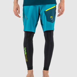 KARPOS Cycling leg warmers - LEG COVERS - black/green