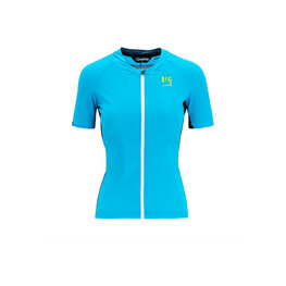 KARPOS Cycling short sleeve jersey - PRALONGIA - turquoise