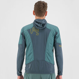 KARPOS Cycling windproof jacket - LAVAREDO - green