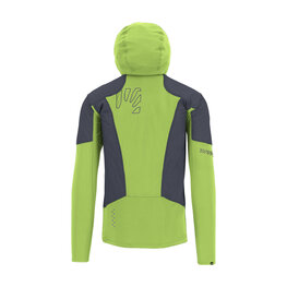 KARPOS Cycling windproof jacket - LAVAREDO - green/blue