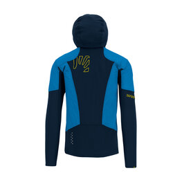 KARPOS Cycling windproof jacket - LAVAREDO - blue/black