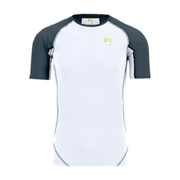 KARPOS Cycling short sleeve t-shirt - LAVAREDO - white/black