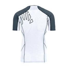 KARPOS Cycling short sleeve t-shirt - LAVAREDO - white/black