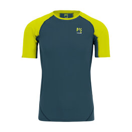 KARPOS Cycling short sleeve t-shirt - LAVAREDO - green/yellow