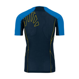 KARPOS Cycling short sleeve t-shirt - LAVAREDO - black/blue