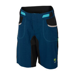 KARPOS Cycling shorts without bib - ADVENTURE - blue